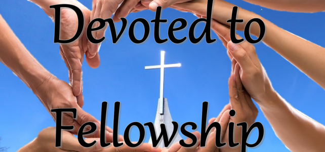 What is Fellowship? – Acts 2:41-47