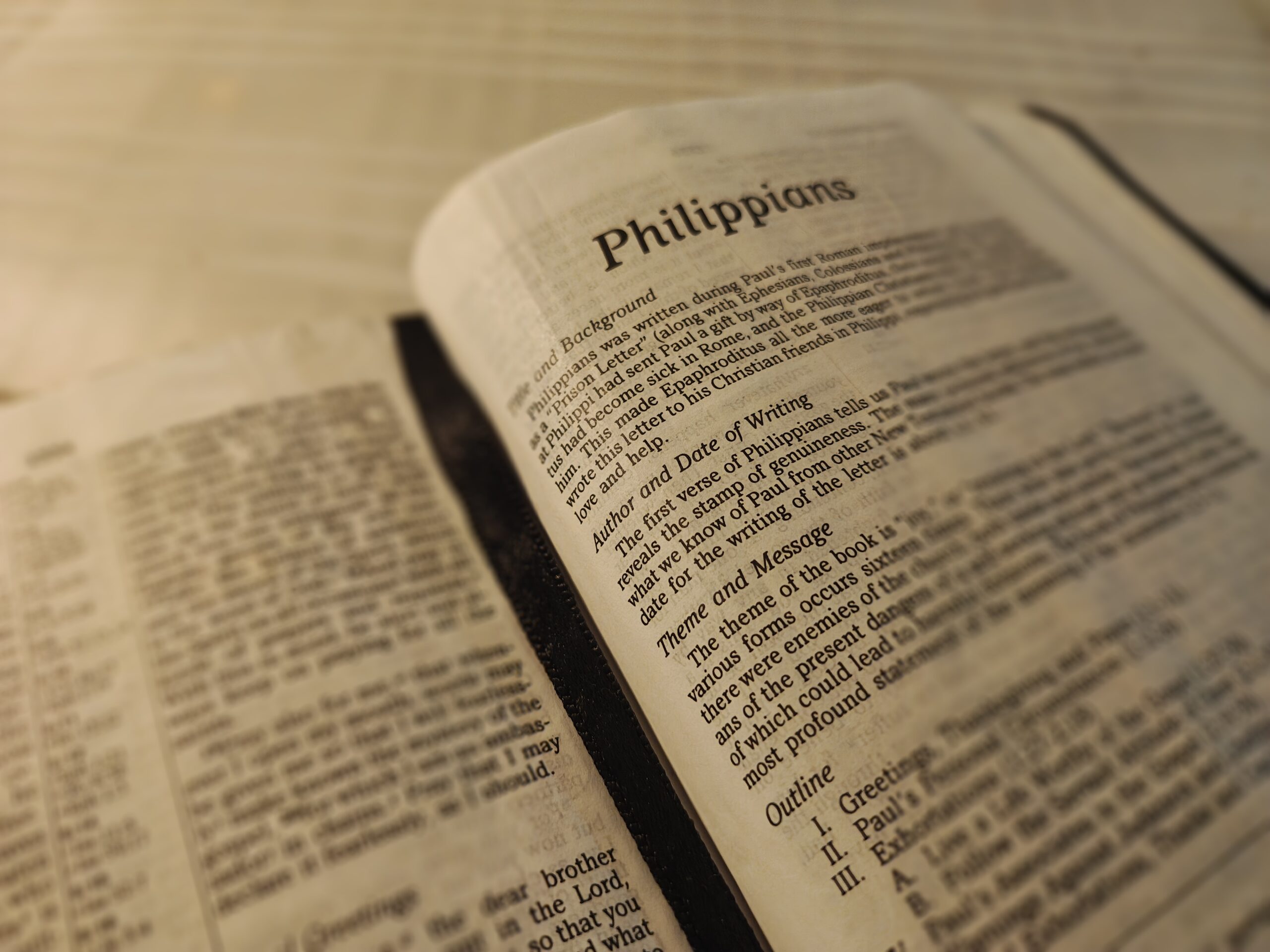 Watch for our next sermon series on the Book of Philippians starting March 22nd!